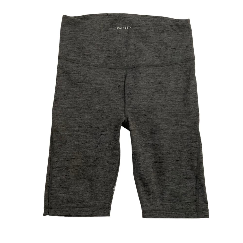 Athleta Grey Ultimate Stash Pocket 9” Biker Shorts - Size XS